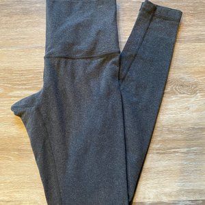 Lululemon. Gray Full Length Leggings. 8. EUC